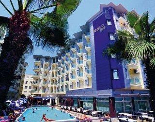 Hotel Gold Alanya Esterno foto